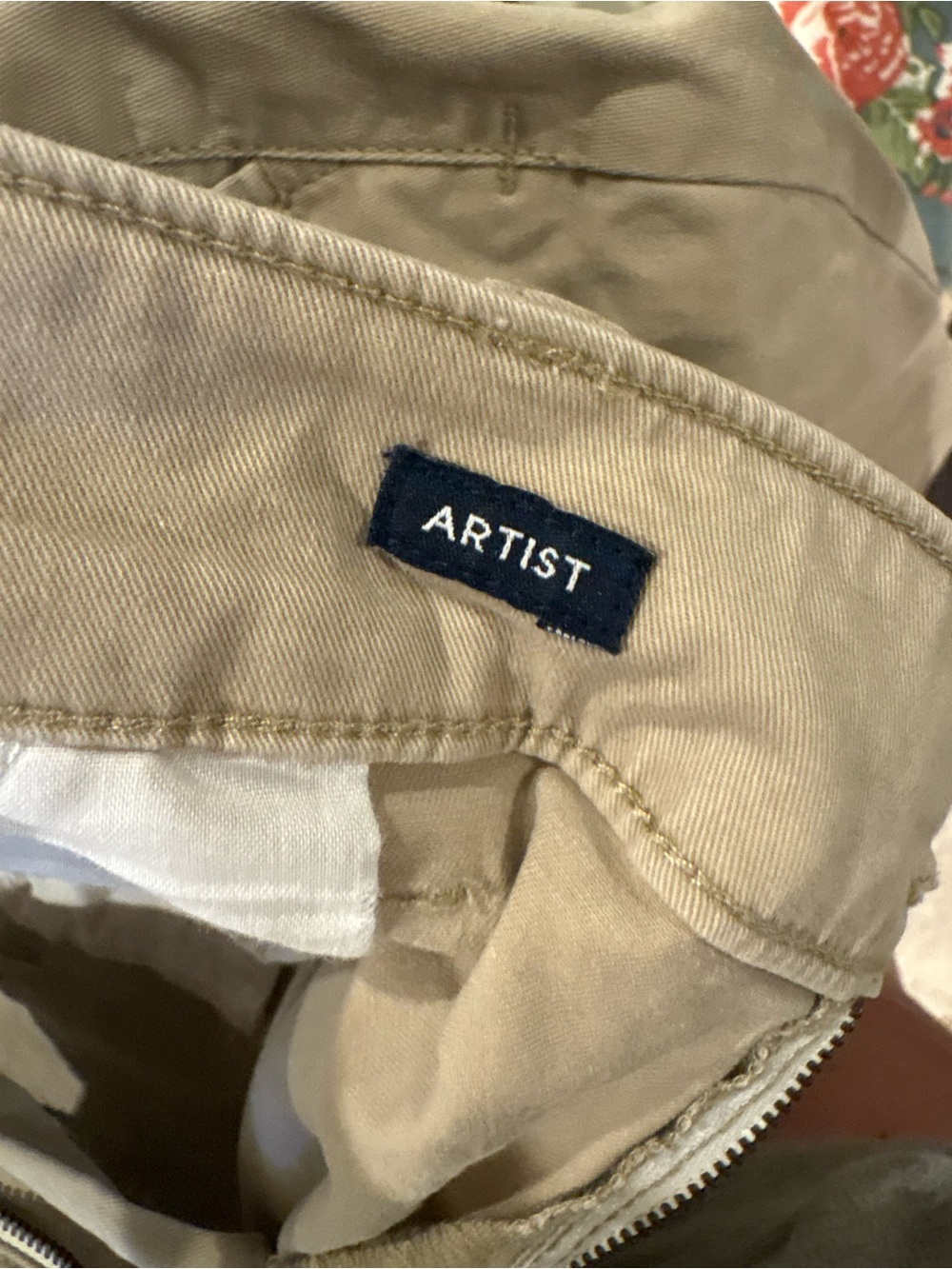 American Eagle Outfitters Stretch Chino Pants in Tan - Picture 4 of 4